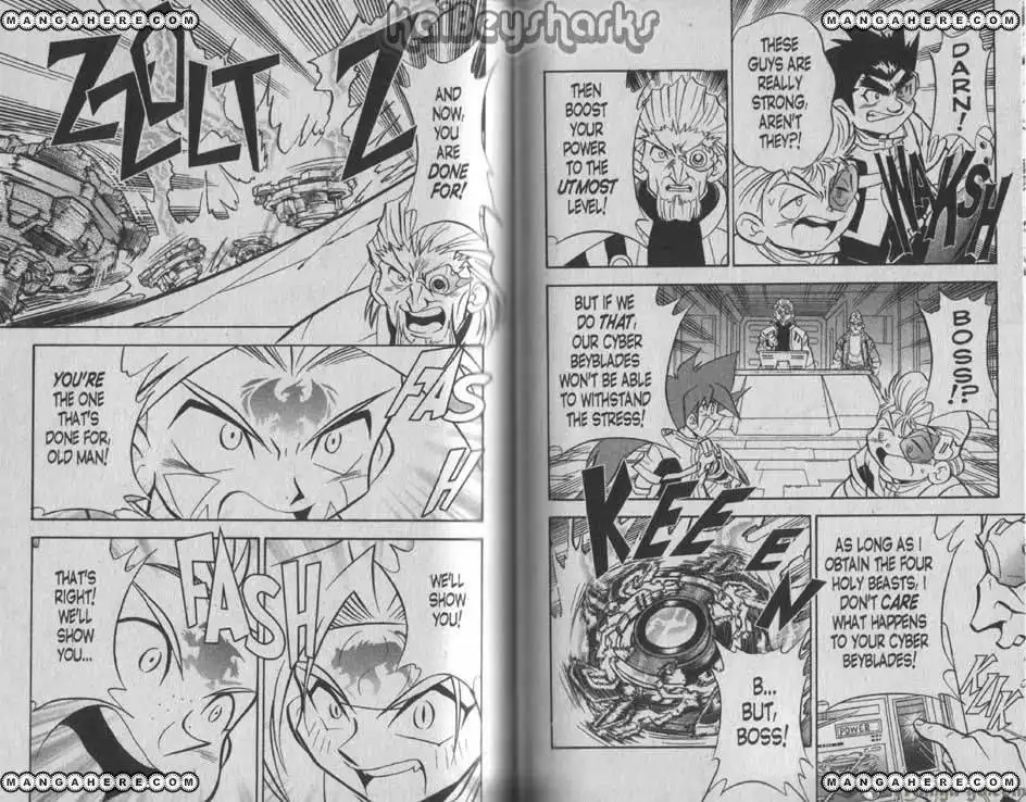 Bakuden Shoot Beyblade Chapter 8.4 5